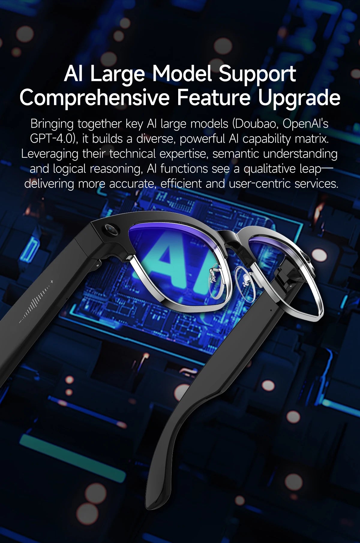 2026 New 8K HD AI Smart Glasses Men Chat GPT 800MP Camera Bluetooth Call AI Translation Voice Assistant Control Sunglasses Wome