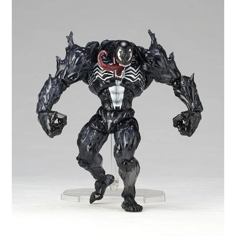 KAIYODO Original Authentic [Evoltech] Amazing Yamaguchi MARVEL  · Agent Venom VENOM/ CARNAGE Mobile Doll Model Handmade Toy Gift
