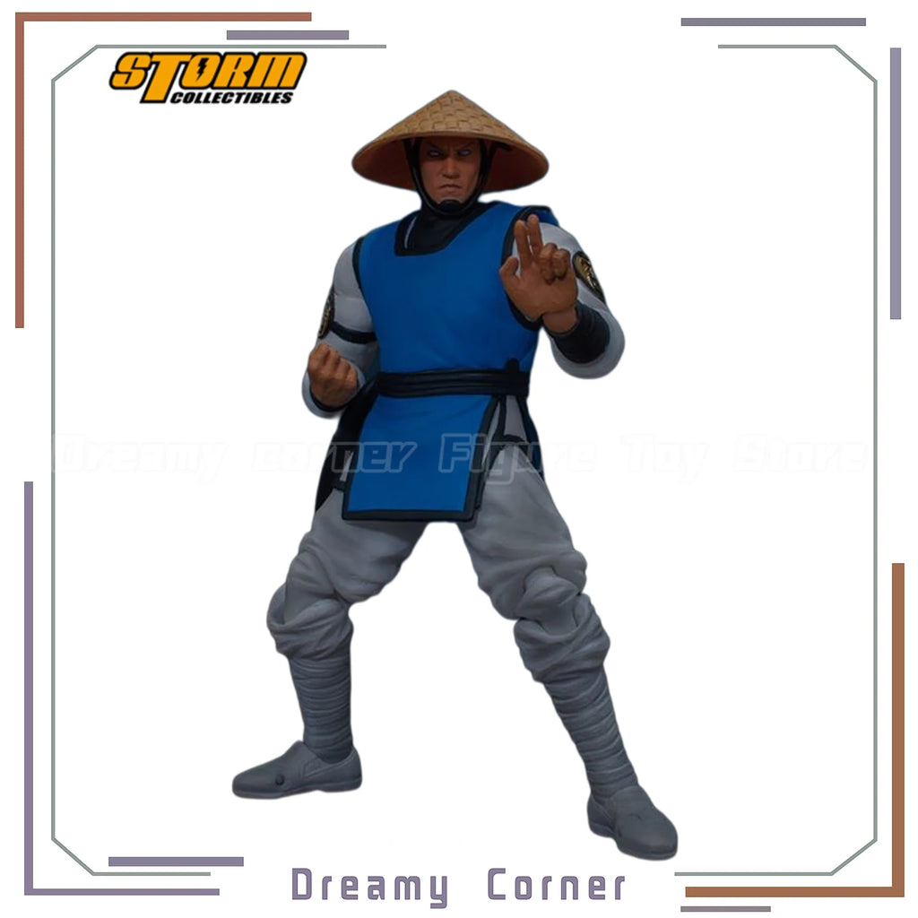 【In Stock】Original STORM COLLECTIBLES Mortal Kombat Series RAIDEN 1/12 Action Figure Toy Model Gift