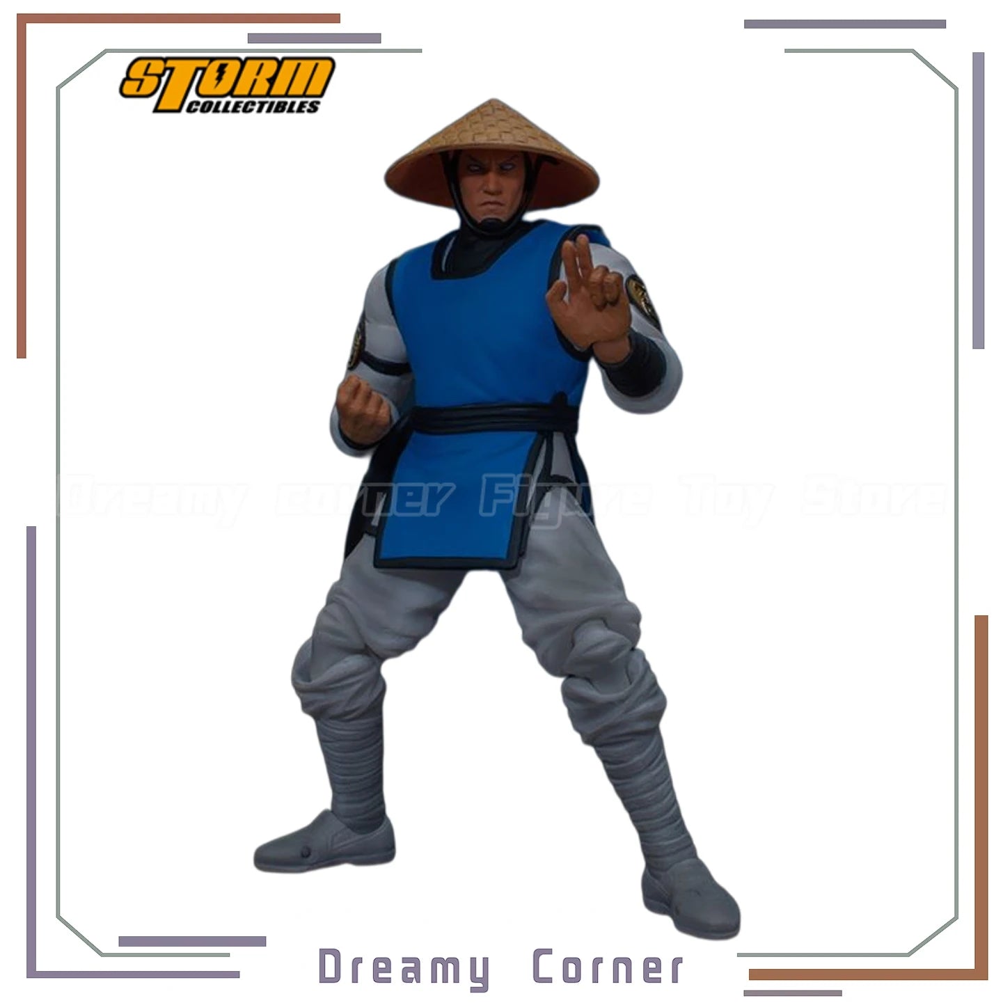 【In Stock】Original STORM COLLECTIBLES Mortal Kombat Series RAIDEN 1/12 Action Figure Toy Model Gift