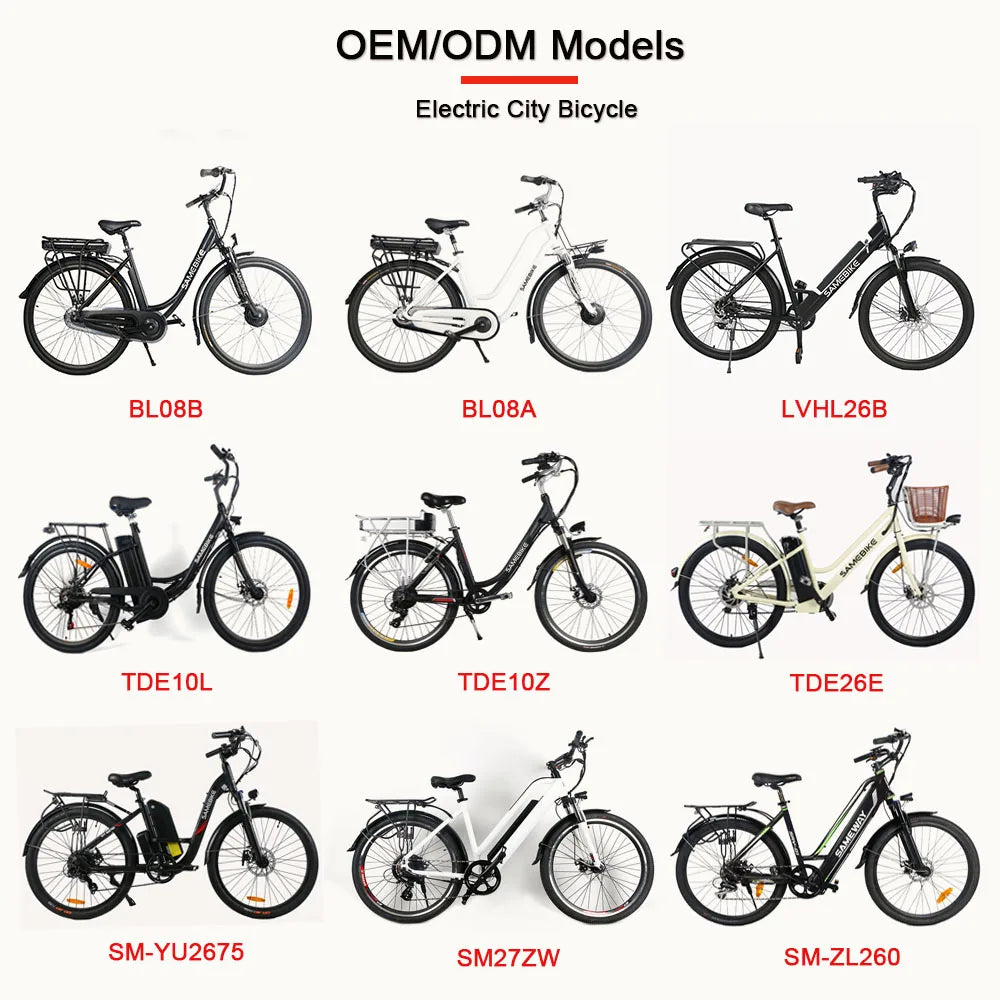 26" Carbon Fiber Electric Mountain E-Bike 500W 15Ah  Speed 48V Down Tube Battery Rear Hub Motor Road Bikes