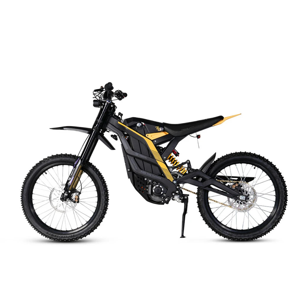 All-Terrain High-Speed Electric Dirtbike With 10000W Central Motor Full Suspension Aluminum Alloy Frame Lithium Battery