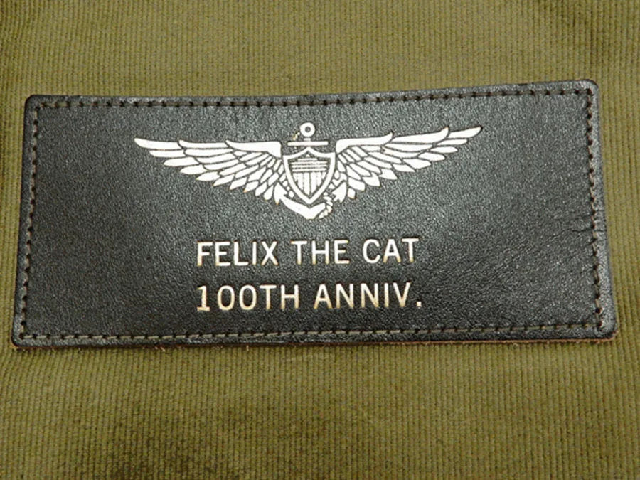 TOYS McCOY Deck FELIX CAT "100th Anniversary" N-1 Clipped Jacket