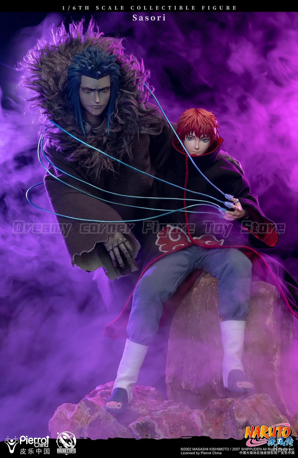 【In Stock】RocketToys ROC-010 NARUTO Sasori 1/6 Action Figure
