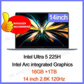 REDMI Book Pro 14 2025 Ultra5-225H/Ultra7-255H 16GB/32GB +1TB 14inch 2.8K 120Hz