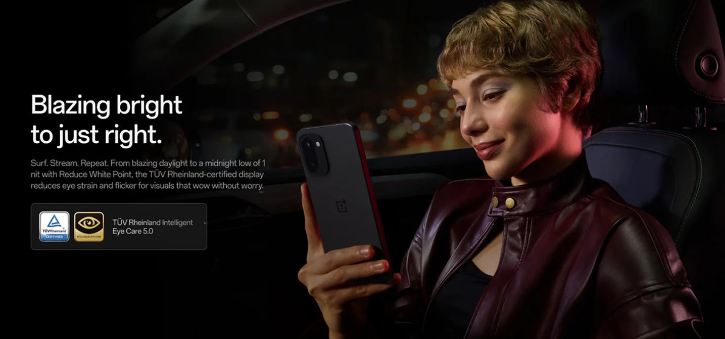 World Premiere OnePlus 15R Global Version Smartphone Snapdragon 8 Gen 5 7400mAh Battery 165Hz Display IP68 IP69