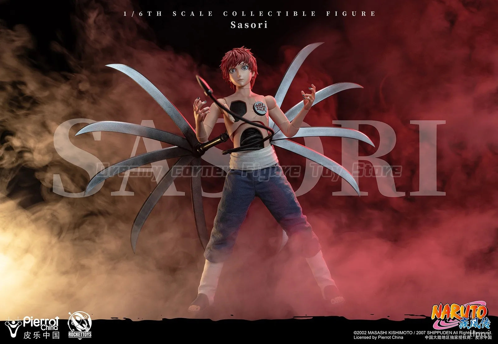 【In Stock】RocketToys ROC-010 NARUTO Sasori 1/6 Action Figure