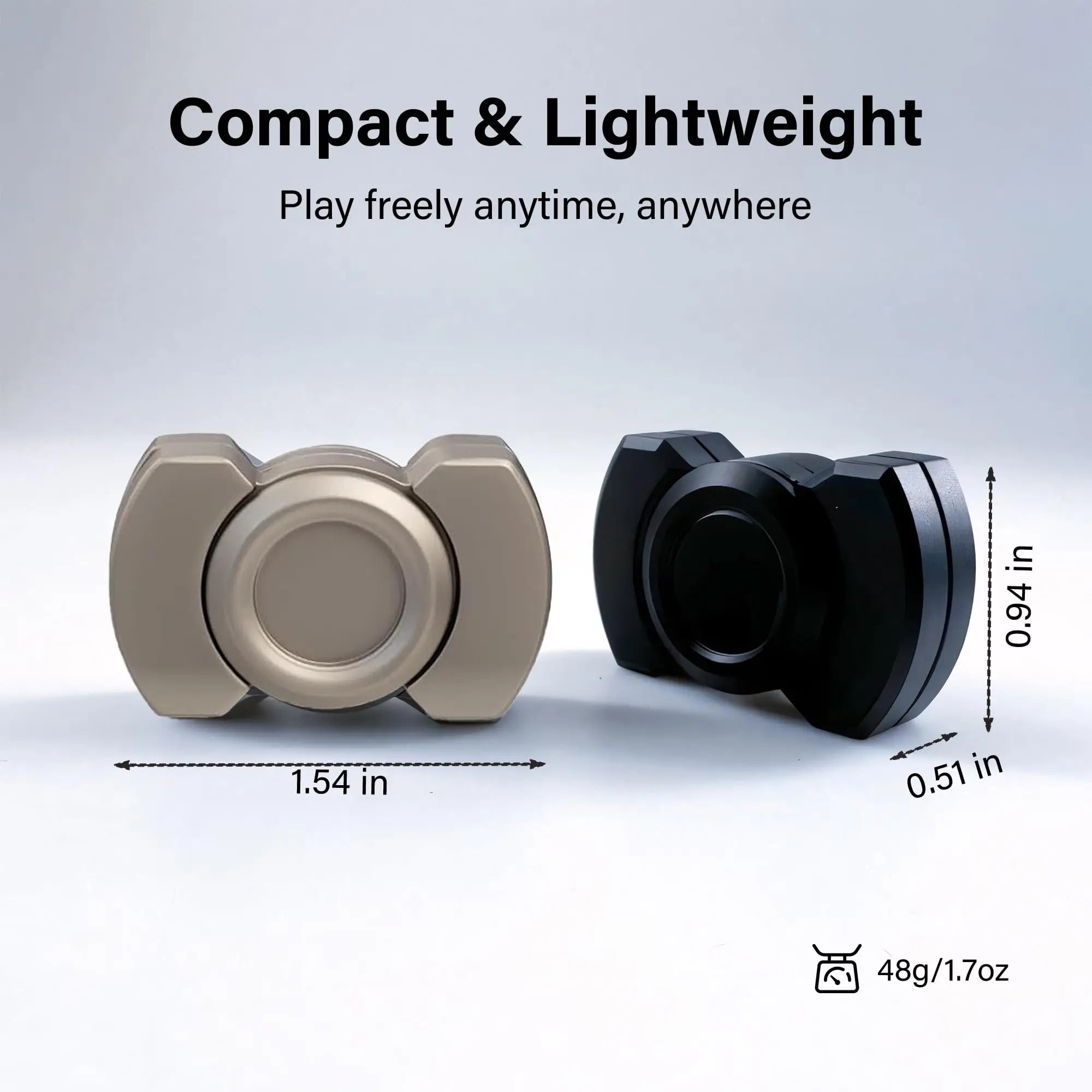 Multiple Play Magnetic Slider Fidget Spinner EDC Adult Fidget Toys Anti Stress Hand Spinner ADHD Anxiety Autism Stress Relief