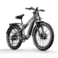 JYF European Union United Kingdom United States Warehouse 2000 Watts Dual Drive S600 Electric City Bike 48V 17.5ah 26 Inches Fat
