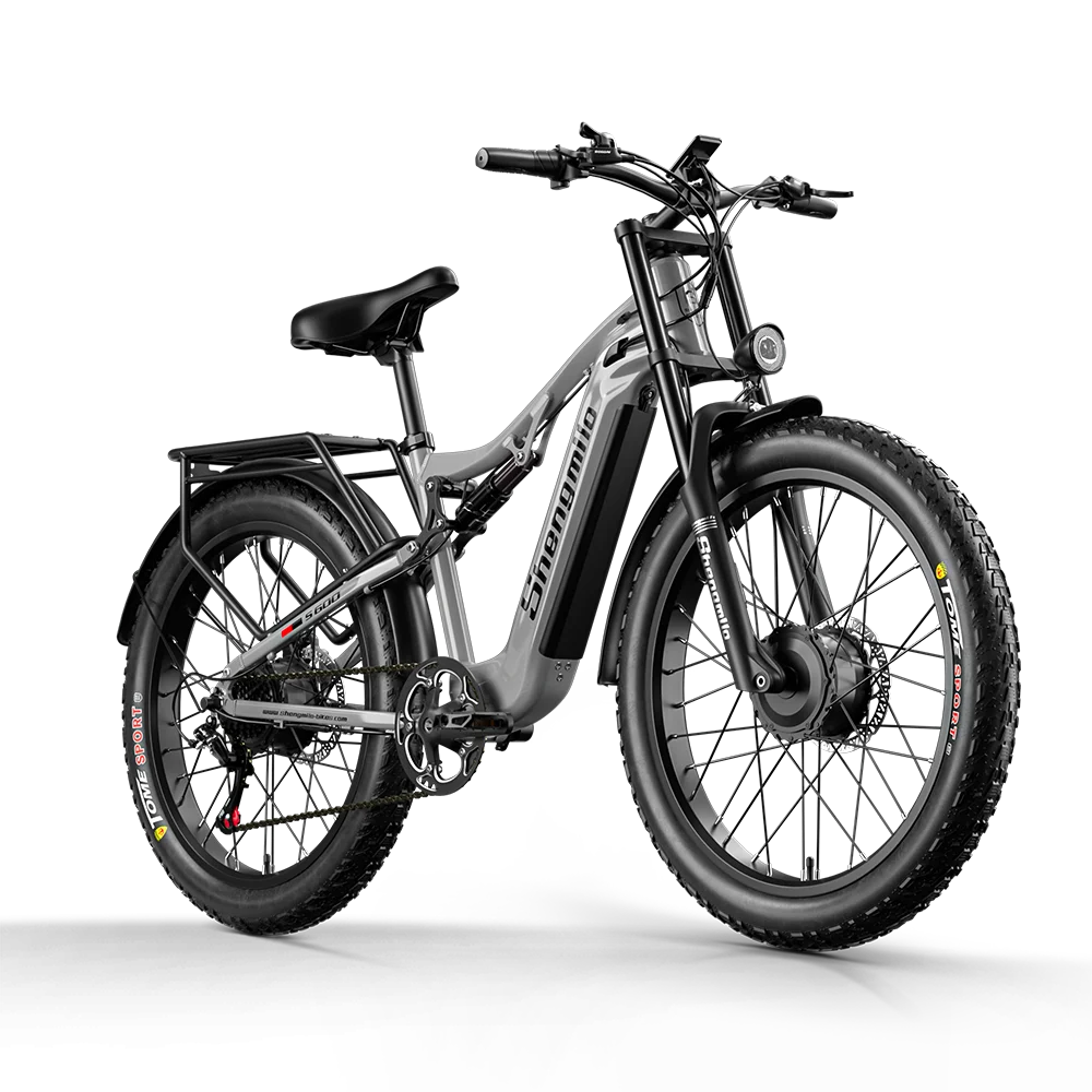 JYF European Union United Kingdom United States Warehouse 2000 Watts Dual Drive S600 Electric City Bike 48V 17.5ah 26 Inches Fat