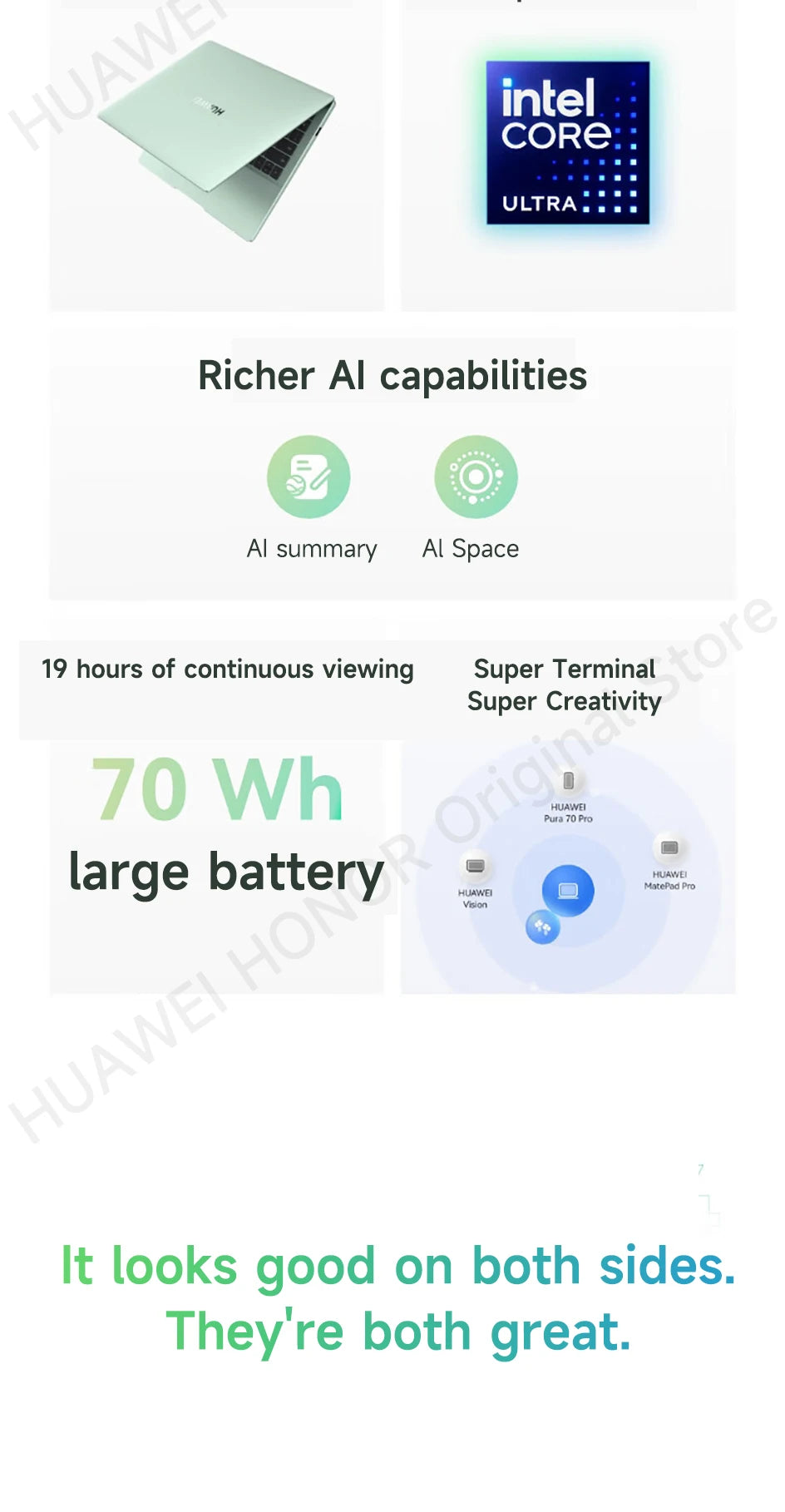 2025 HUAWEI MateBook 14 Laptop Widows/Linux Ultra 7 155H/Ultra 5 125H 16GB/32GB 512GB/1TB 14.2-inch 120Hz 2.8k OLED