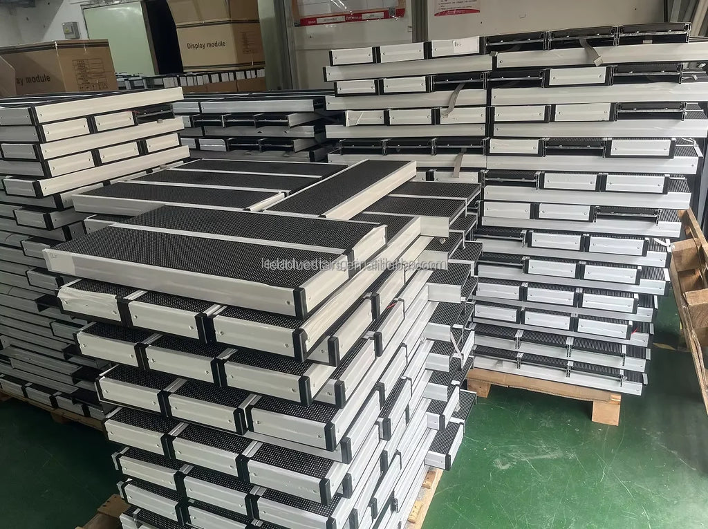 US 110V P10/P5/P6 Light Emitting Diode Display Panel Signage Restaurant Store IP65 Shopping Center Programmable Mobile