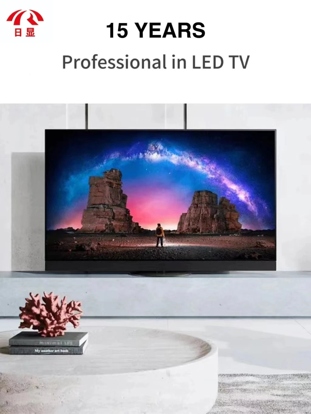 High-Definition 4K LED Smart TV Multi-Functional For Home Theaters Hotels Android System LAN Interface 32-80 Inch Screen Sizes