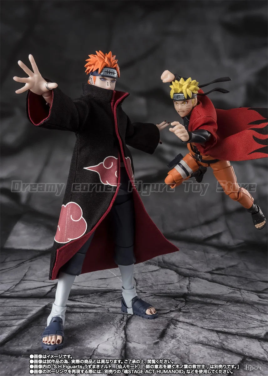 【In Stock】BANDAI SHF NARUTO Shippuden Pain Uzumaki Action Figure
