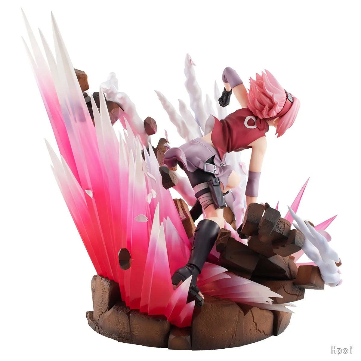 【 FS 】 MegaHouse Naruto GALS DX Naruto Shippuden Haruno Sakura 3 Figure  Model Toy Gift
