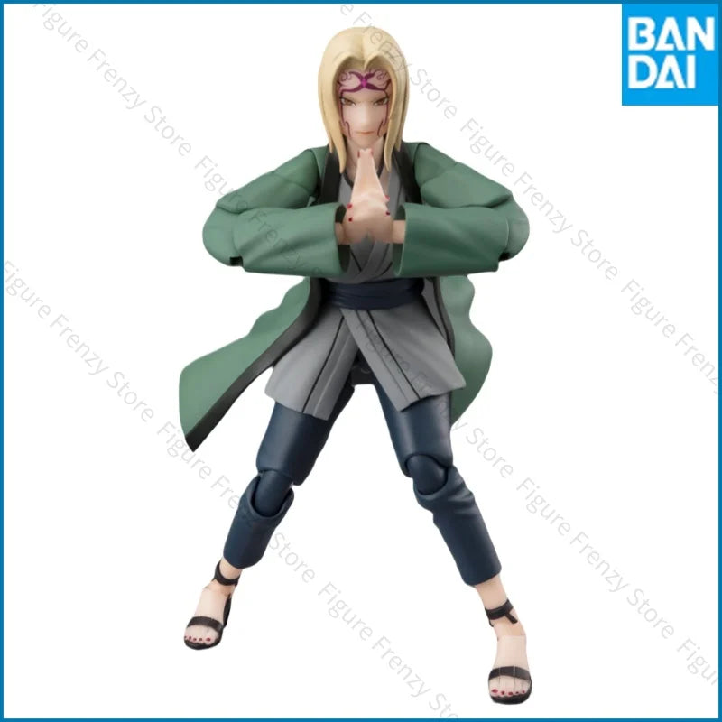 Spot SaleIn Stock Bandai S H Figuarts Original Naruto Tsuna Mol Doll Brand New Boxed Action Figure Anime Merchandise Figurinein