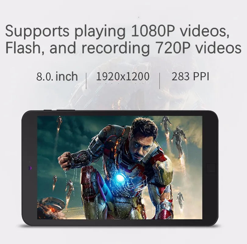 Tablet PC 8 INCH  Windows 10 Tablet PC CPU 2GDDR RAM 32GROM 64 Bit System Z8350 WIFI Quad Core  Office Work Dual Cameras SIM