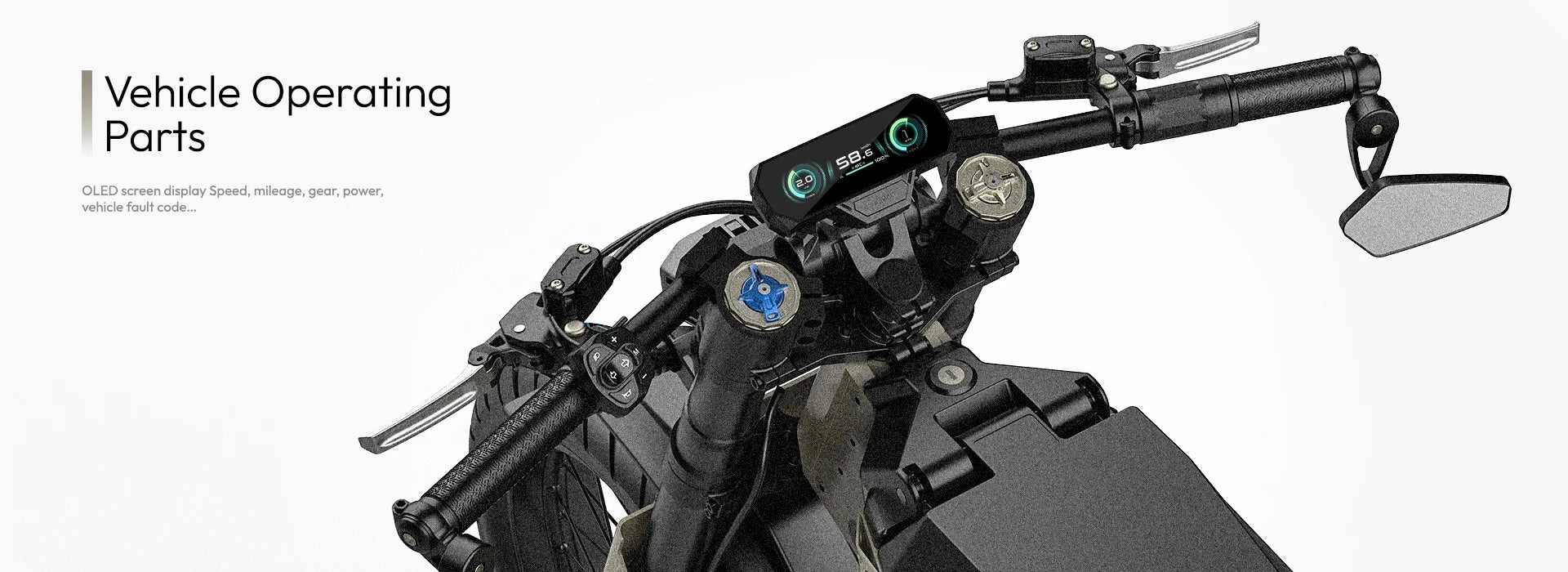 SLDBK Electric Motorcycles 8600W Peak Electric Bike New Adult Off Road Ebike Electric Dirt Bike 72V50AH Lithium Battery E-bike