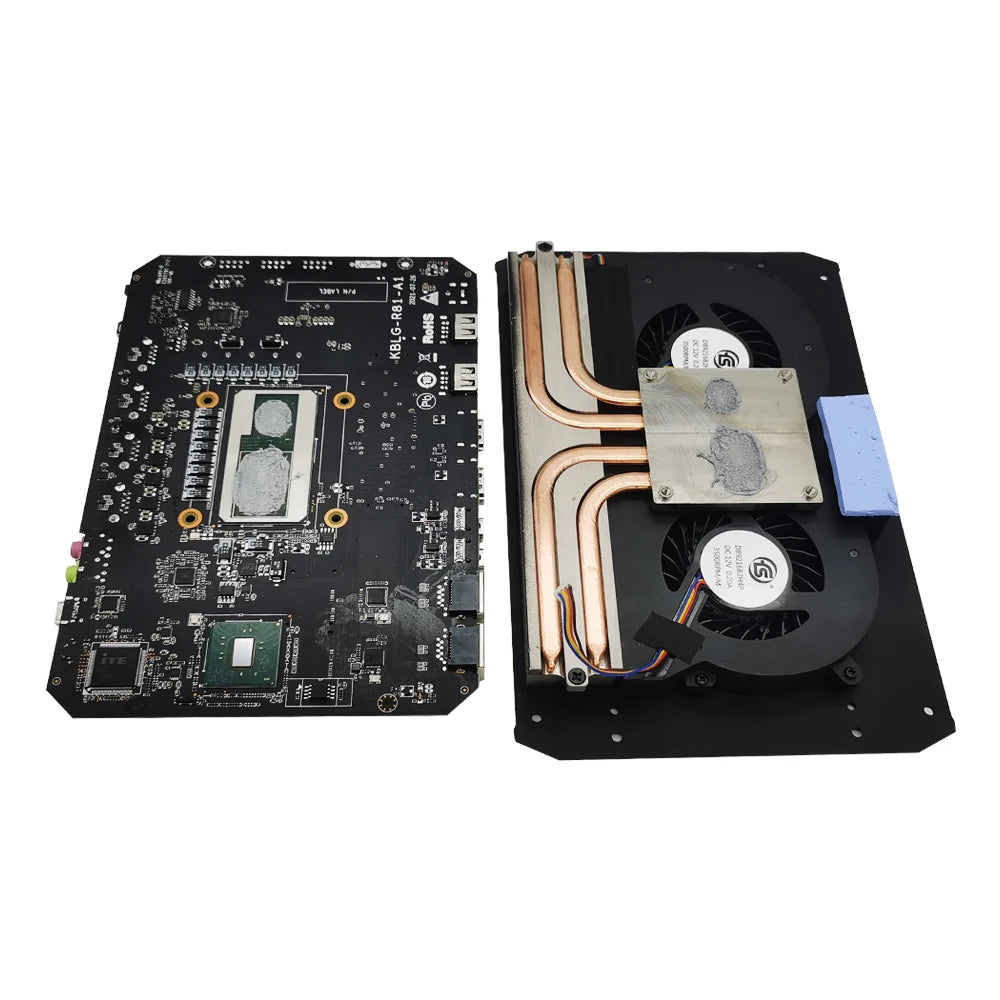 Radeon RX Vega M Mini Gaming PC i7 8709G 64GB M.2 NVME Wins 11 Gamer Mini Computer 2*HD 2*DP 8*USB 2*2.5G Lan Desktop PC