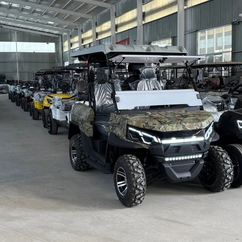 Off Road Street Legal 48V/72V Lithium Battery Karts Car Buggy 2 4 6 8 Seater Electric Golf Carts 60V Golf Cart