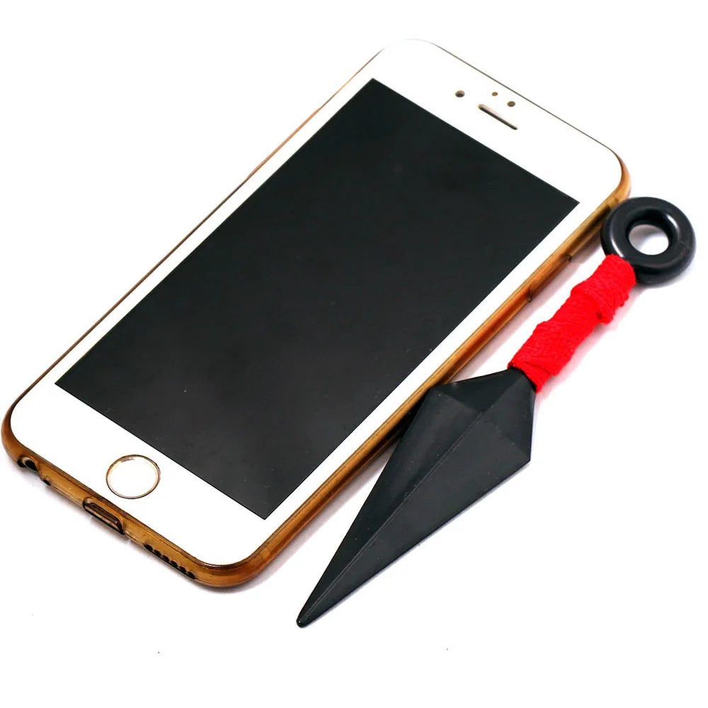 Anime Naruto Shippuden Kunai Cosplay Accessories Props Forehead Weapon Plastic Collection Props Ninja Darts Model Toy Kids Gift