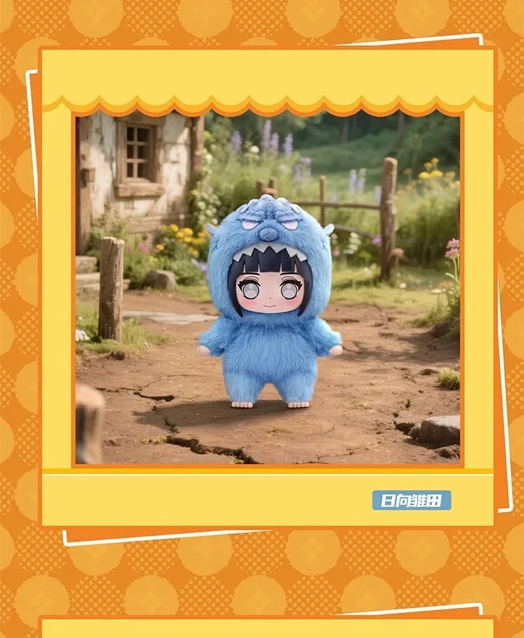 New Naruto action figure blind box Shippuden Beast Party series plush vinyl doll cute handmade custom gift ornaments