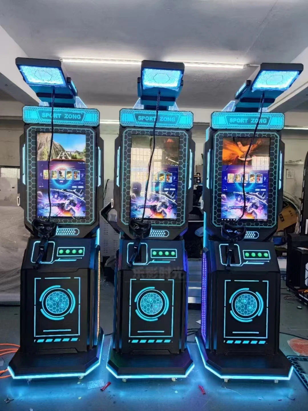 Factory Direct Sale 360 Degree Rotation VR Gaming Chair 360 VR Simulator with Interactive Games