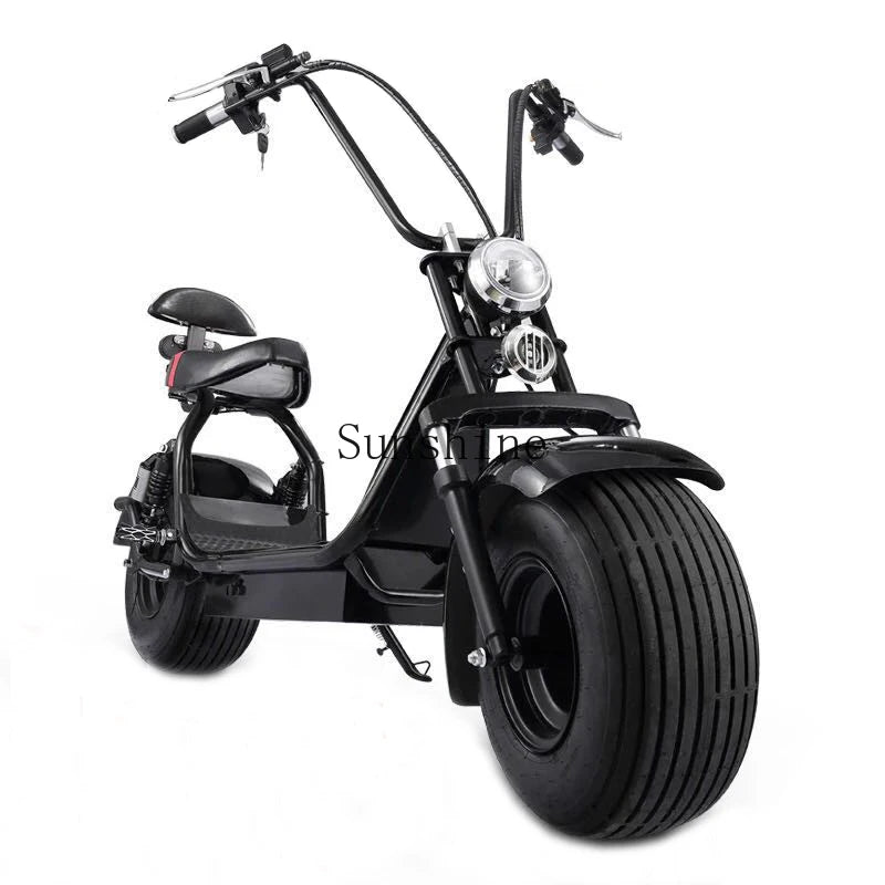 electric car two-wheel skateboard parent-child non-folding bicycle wide tire