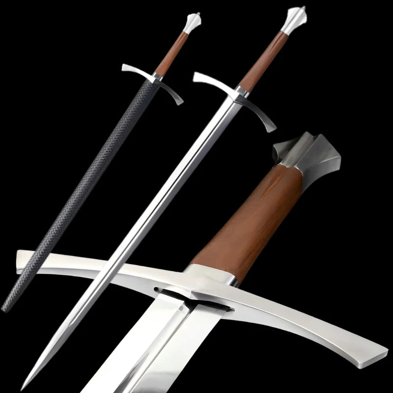 Medieval European swords, Spring Steel Blade, Full Size Sword,Medieval Sword, Combat,Training Practice
