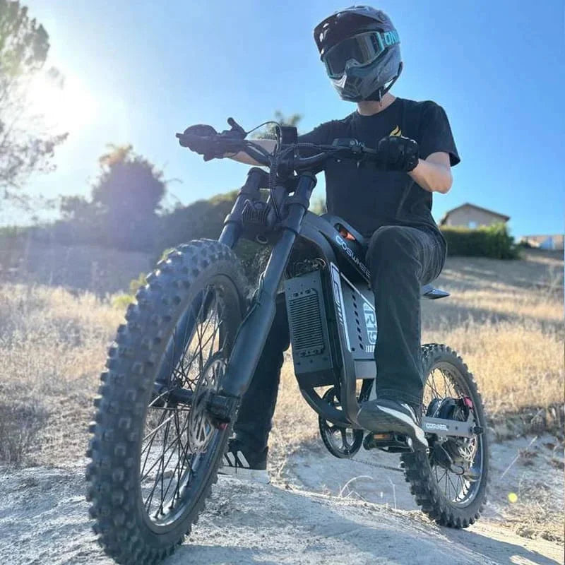 Coswheel R19 Motorcycles PEAK 9000W motor Electric bike72V 40AH Battery 96km/h Electric Bicycle 120N.M Torque off-road E-bike