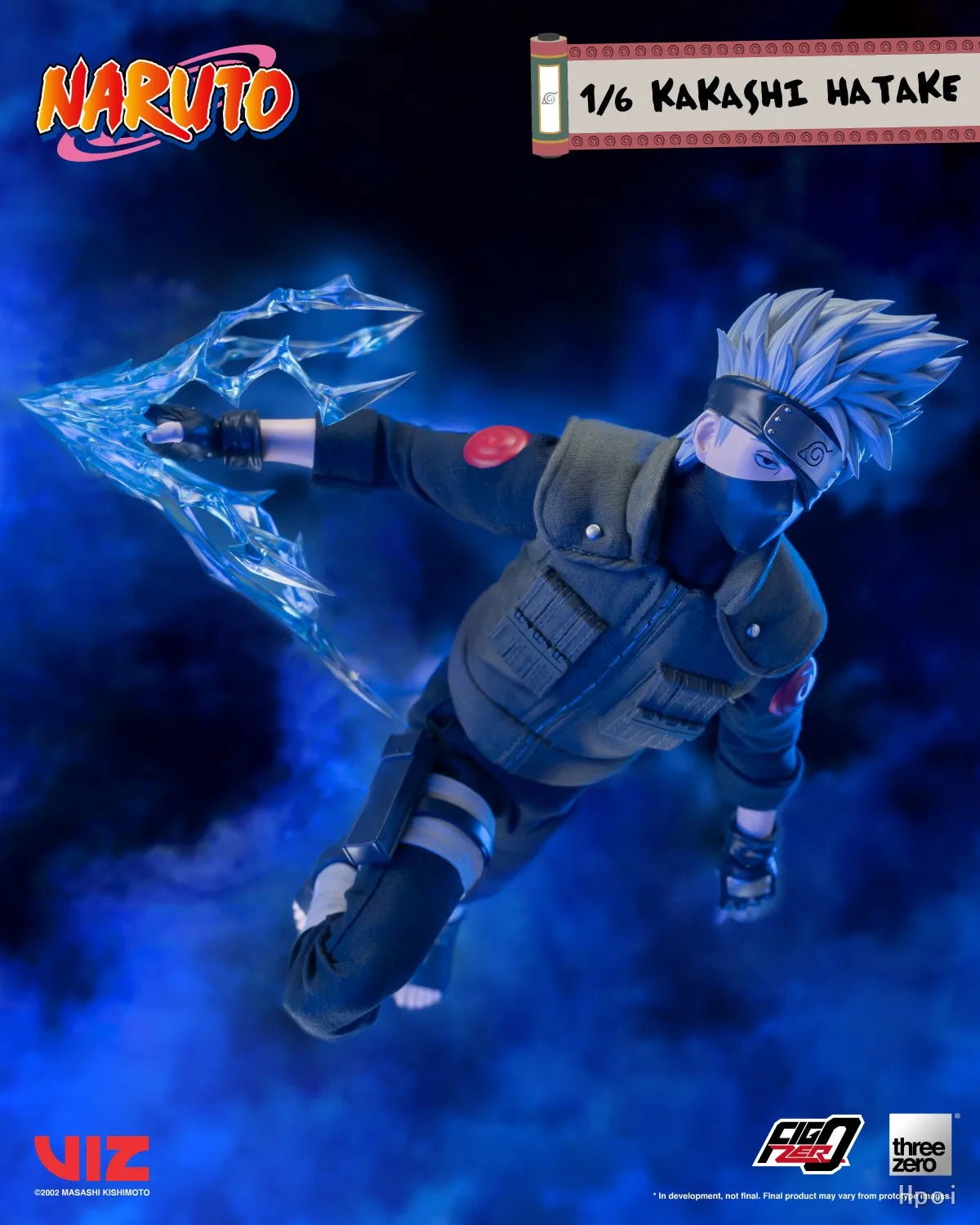 Threezero Genuine FigZero Series Naruto Uzumaki Kakashi Hatake Uchiha Sasuke Japanese Anime 1/6 Scale Action Figures Model Toys