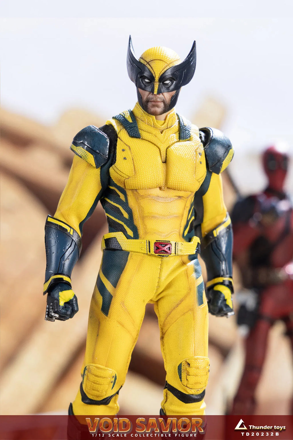In Stock Thunder Toys Deadpool Wolverine Two Pack TD20232 1/12 Action Figure Anime Model Trendy Toys Desktop Doll Collectibles