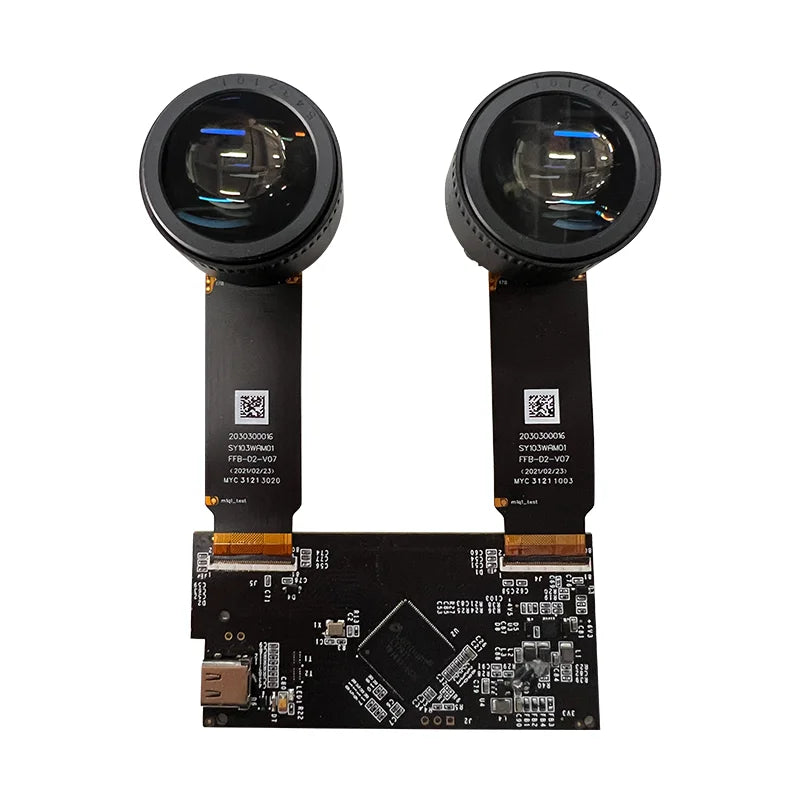 TDO 3D Pancake VR Lens 1.03 Inch 2560x2560 Mipi Micro Organic Light Emitting Diode Display Module With Optical Lens AMOLED