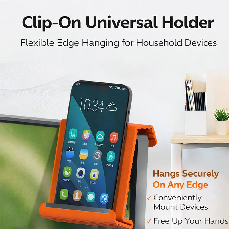 Flexible Silicone Mobile Phone Flat Bracket Universal Folding Portable Lazy Support Multifunctional Desktop Deformation Support