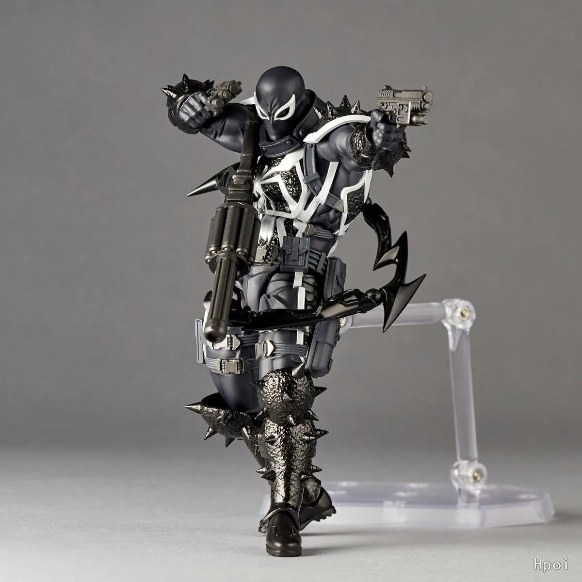 KAIYODO Original Authentic [Evoltech] Amazing Yamaguchi MARVEL  · Agent Venom VENOM/ CARNAGE Mobile Doll Model Handmade Toy Gift
