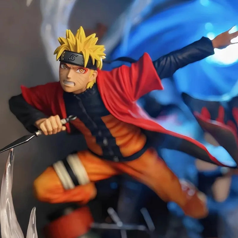 30cm Anime Peripherals Figure Uzumaki Naruto Can Glow Anime Model Collect Pvc Desktop Ornament Decorations Children Toys Gift
