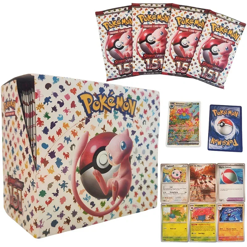 360Pcs Pokemon Card Destined Rivals Prismatic Evolutions Scarlet Violet 151 PALDEAN English Booster Battle Transaction Card
