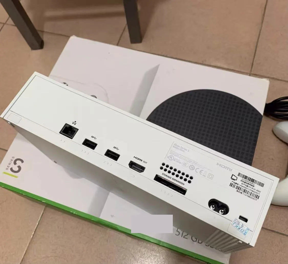 For Xbox series consoles with 512GB storage + 1 controller. Refurbished Xbox video game console