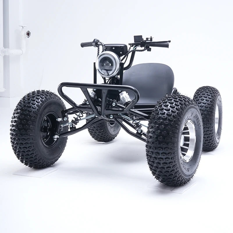 New Adult Off-road Kart Electric Power 4-stroke 8inch Tire Four-wheel High-Speed 40km/h Mountain Go Karts For Sale