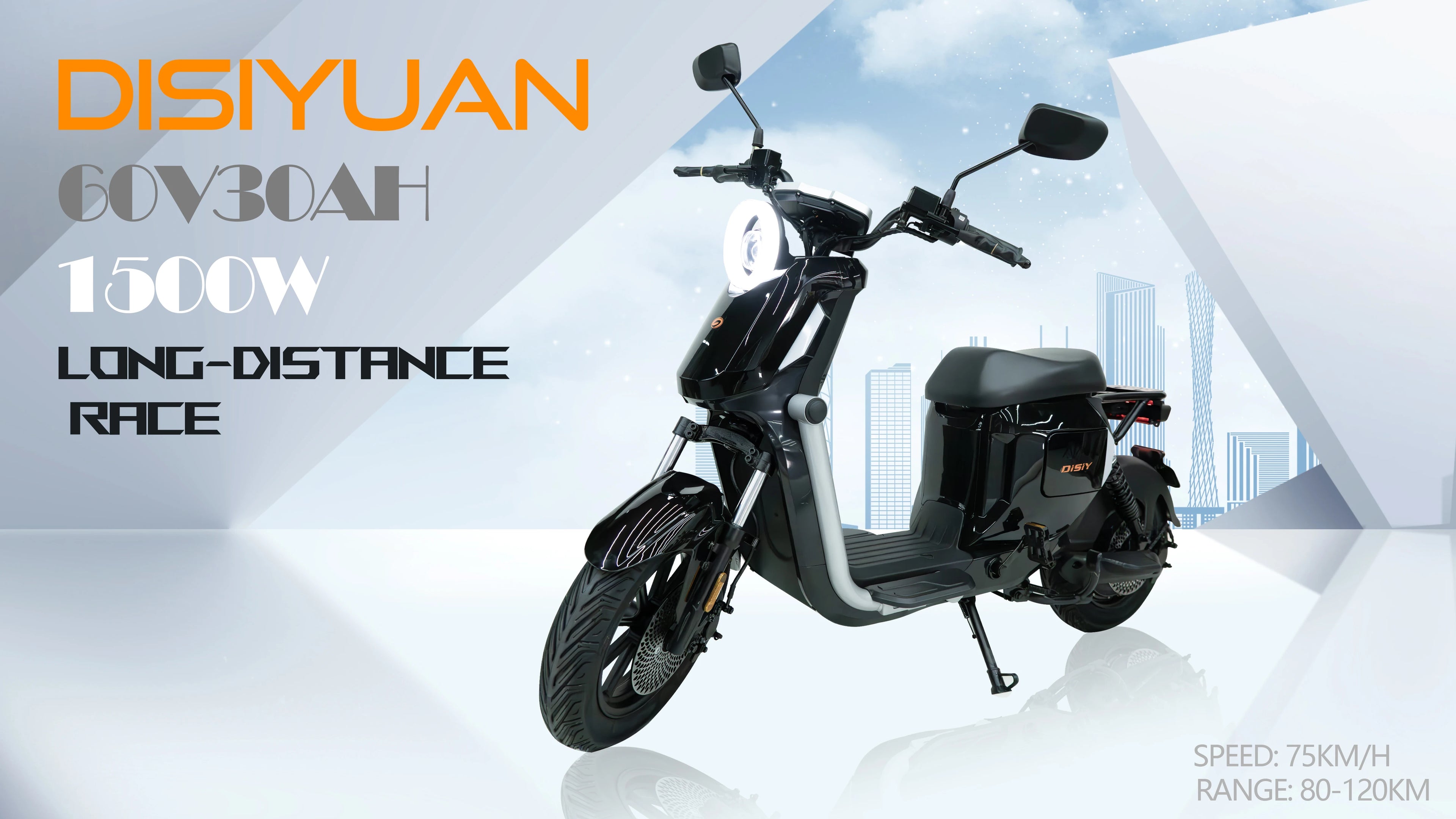 U2+B Pro MAX Factory Outlet Electric Bicycle 1500W 12'' Inch Fat Tire High Speed  60V30A Ele