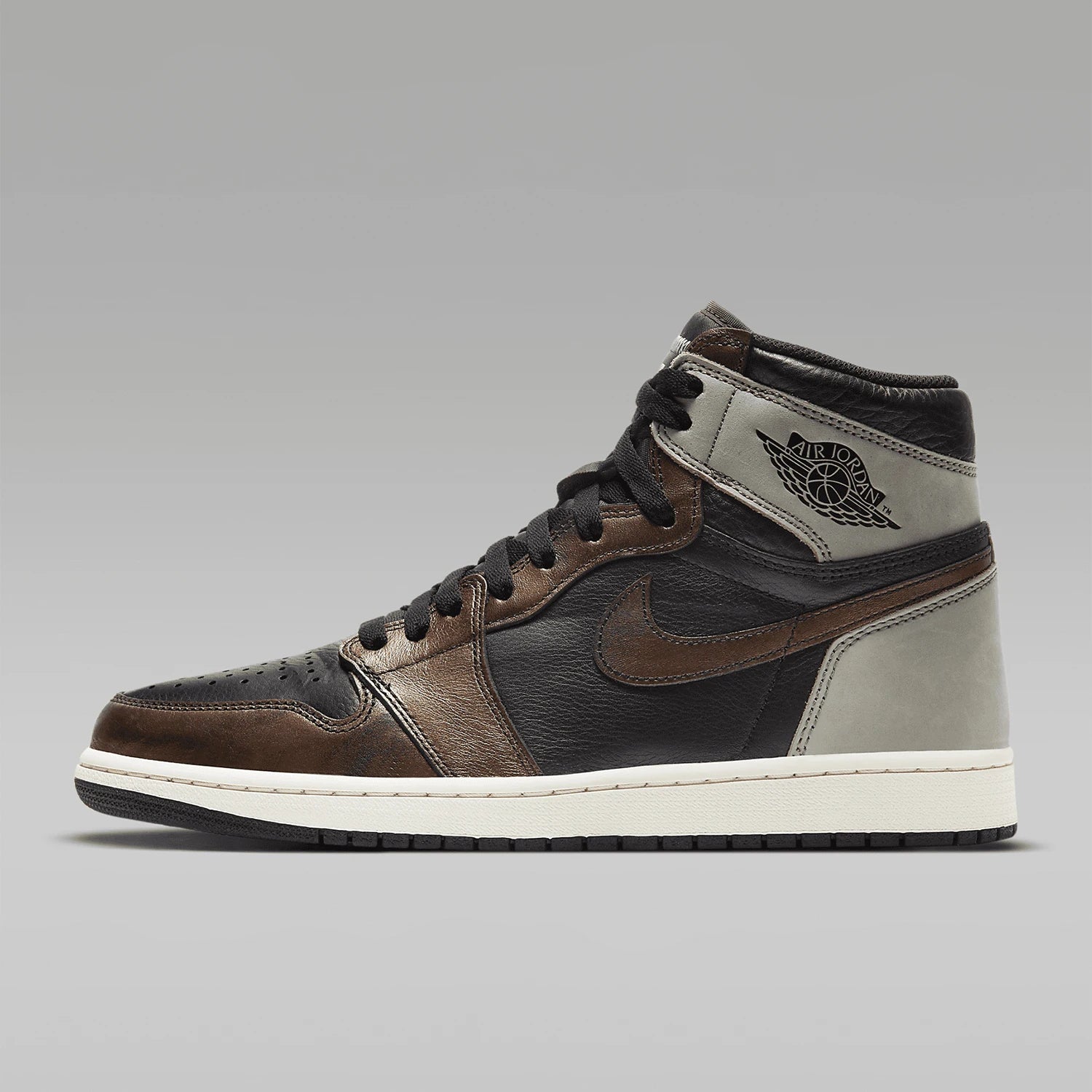 Nike Authentic AIR JORDAN 1 Men's High-Top Basketball Shoes 555088-033