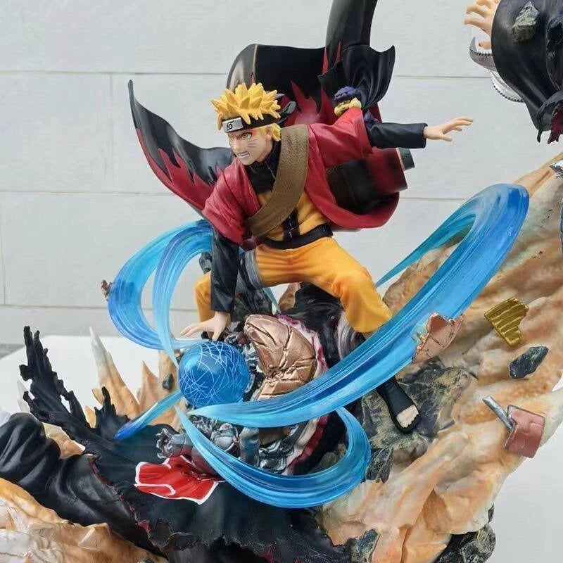 30cm Anime Peripherals Figure Uzumaki Naruto Can Glow Anime Model Collect Pvc Desktop Ornament Decorations Children Toys Gift
