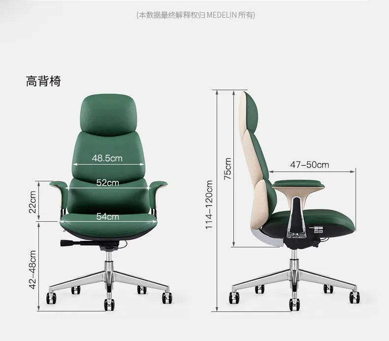 Executive Back Support Office Chair Gaming Salon Aesthetic Ergonomic Office Chair Luxury Design Cadeira De Escritorios Furniture
