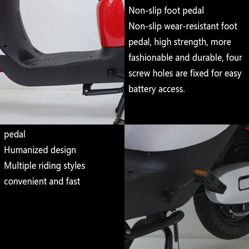 CH13 48V Factory Direct Selling  Adult Electric Bike Motorcycle  Electric Scooter  Bicycle With Pedal