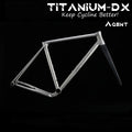 Titanium-DX 3d Printed Gravel roading bike frame XL