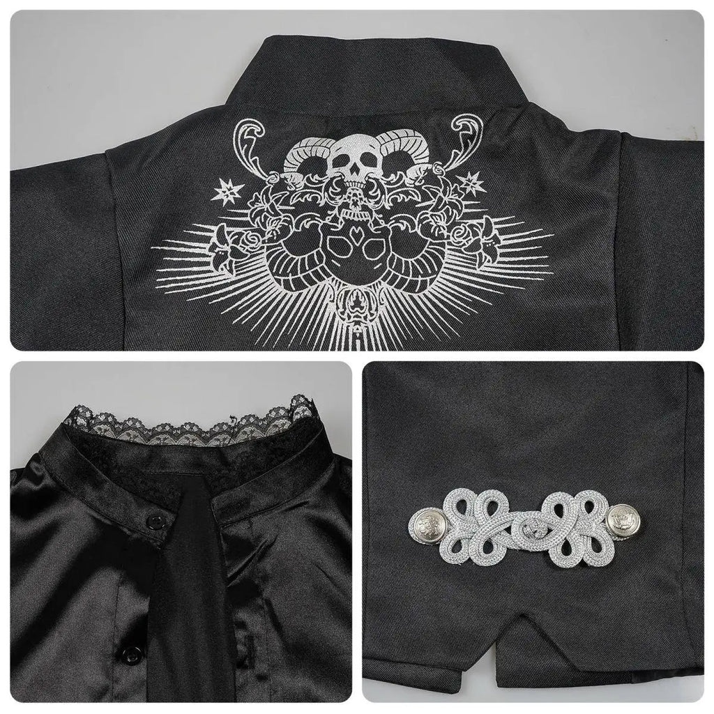 15th Anniversary Black Butler Cosplay Costume Stage Performance Anime Outfit Formal Wear Vocaloid Vsinger Dry Clean Only
