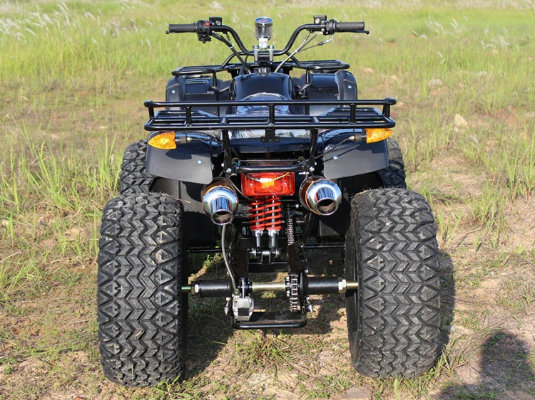 For200cc Chinese Sports Quad Bike ATV 4x4 Automatic UTV Oil Cooled CVT Big Bull 10 Inch Alloy Rims Adult Buggy Chain Drive 4-Str