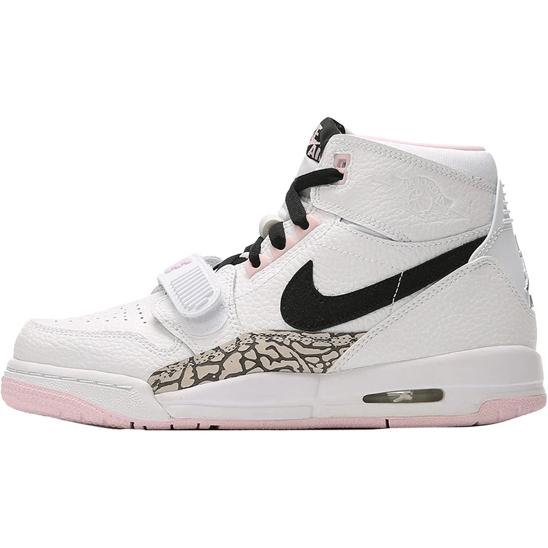 Nike genuine AIR JORDAN LEGACY 312 (GS) Women's Large Children's Basketball Shoes AT4040-106