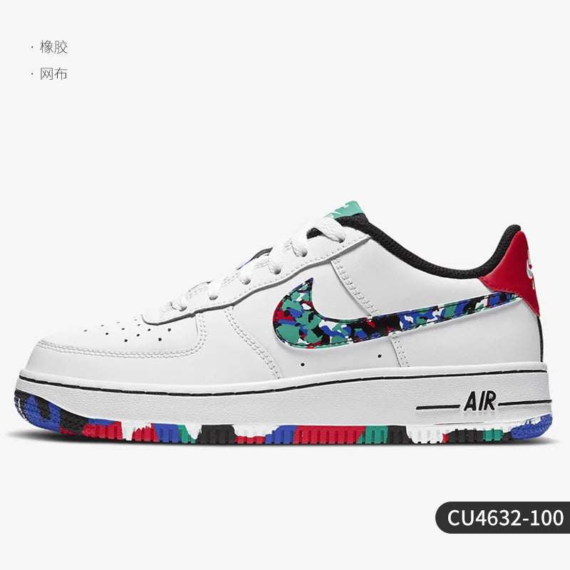 Nike genuine AF1 Air Force One seasonal new women's low top casual board shoes CU4632-100