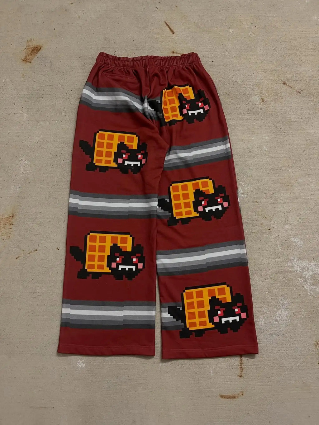 Jojo Bizarre Adventure Y2k Pants Baggy Men Elastic Waist Streetwear Hip Hop Vintage Sweatpants Casual Pants Men Clothing